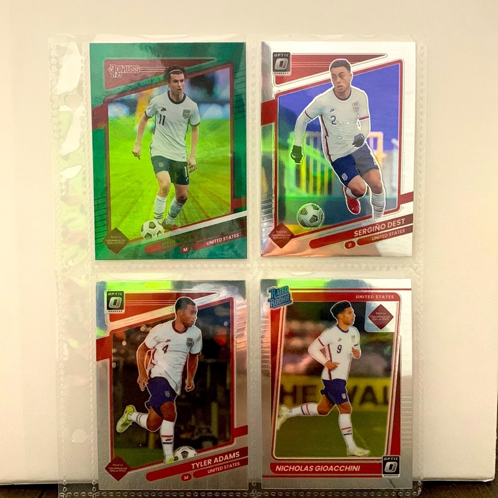 USA 🇺🇸 NATIONAL SOCCER TEAM TRADING CARDS🔥🔥